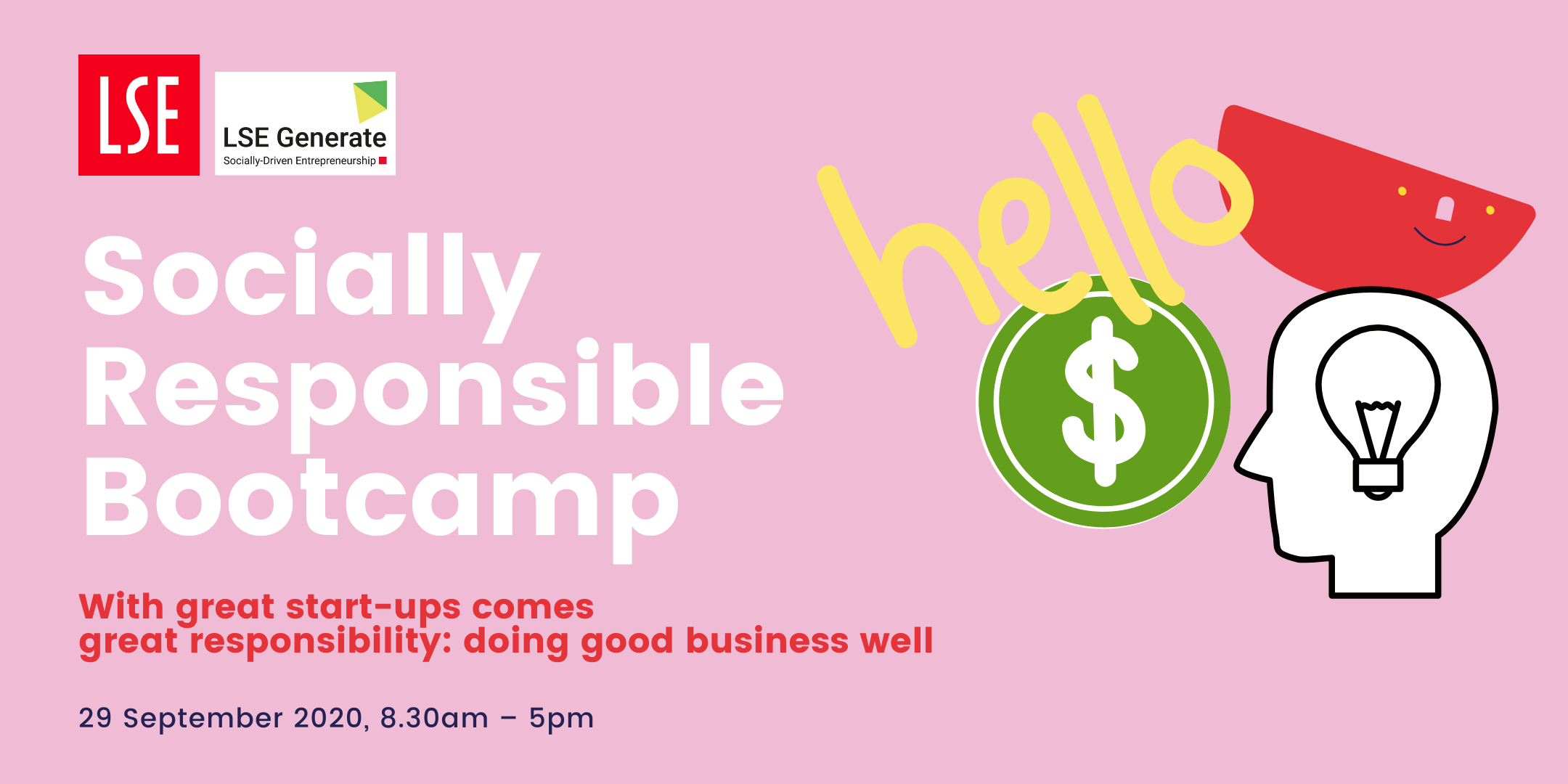 Socially responsible Bootcamp on 29 September